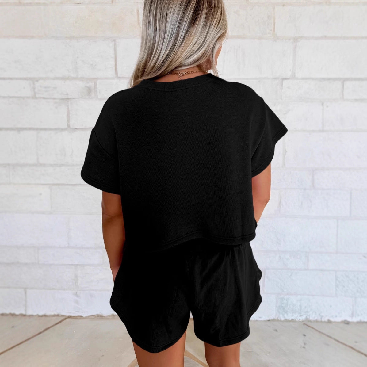 Women's Short Sleeve Tracksuit Set