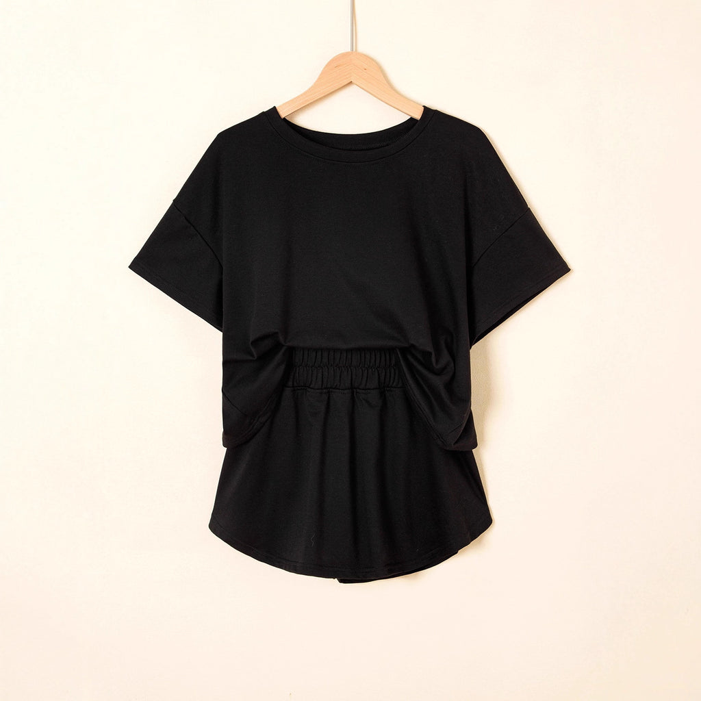 Women's Short Sleeve Tracksuit Set