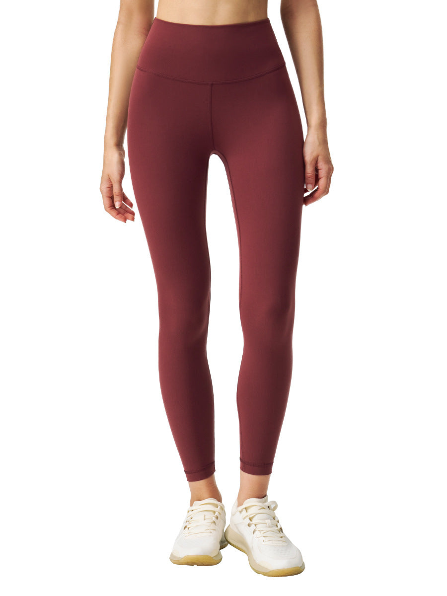 High-Waisted Brushed Fleece Yoga Leggings