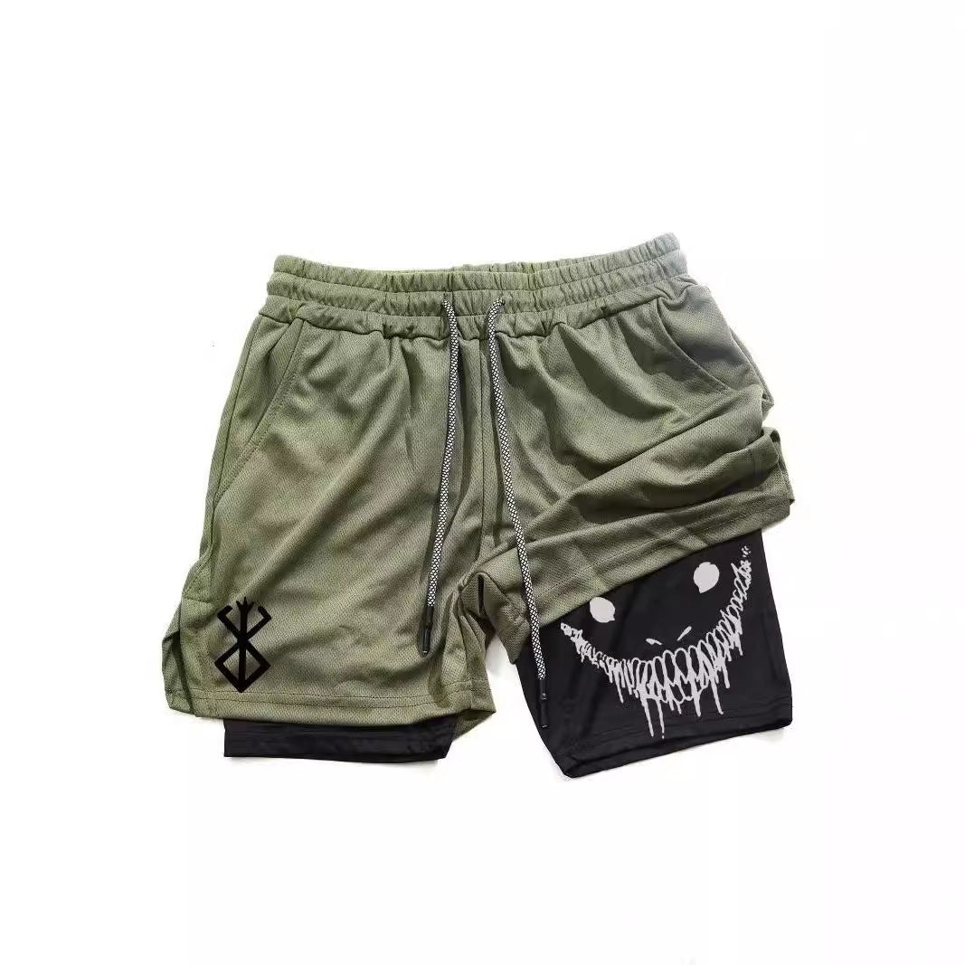 Mens Quick-Dry Training Basketball Shorts
